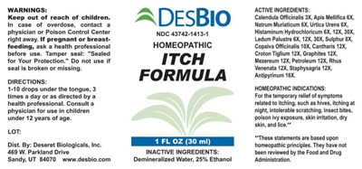 Itch Formula (Dsrt0702 Itch Formula)